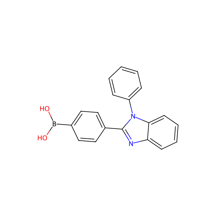 4-(1-苯基-1H-苯并咪唑-2-基)苯基硼酸 (含不同量的酸酐)