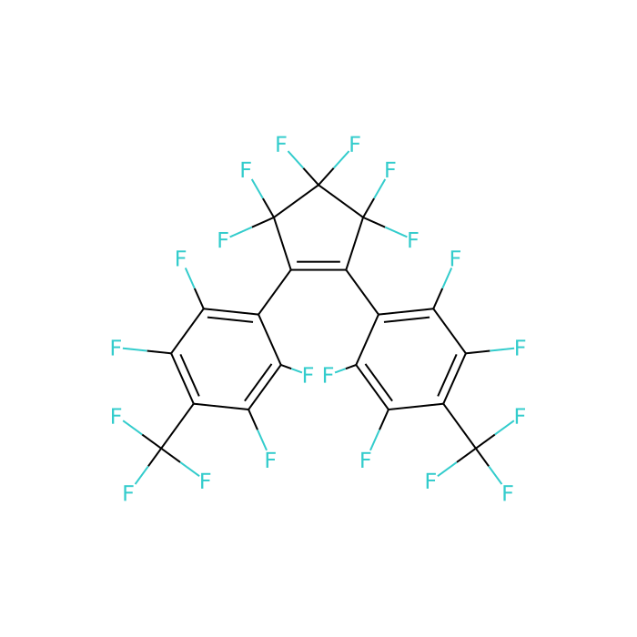 1,2-双[2,3,5,6-四氟-4-(三氟甲基)苯基]-3,3,4,4,5,5-六氟-1-环戊烯