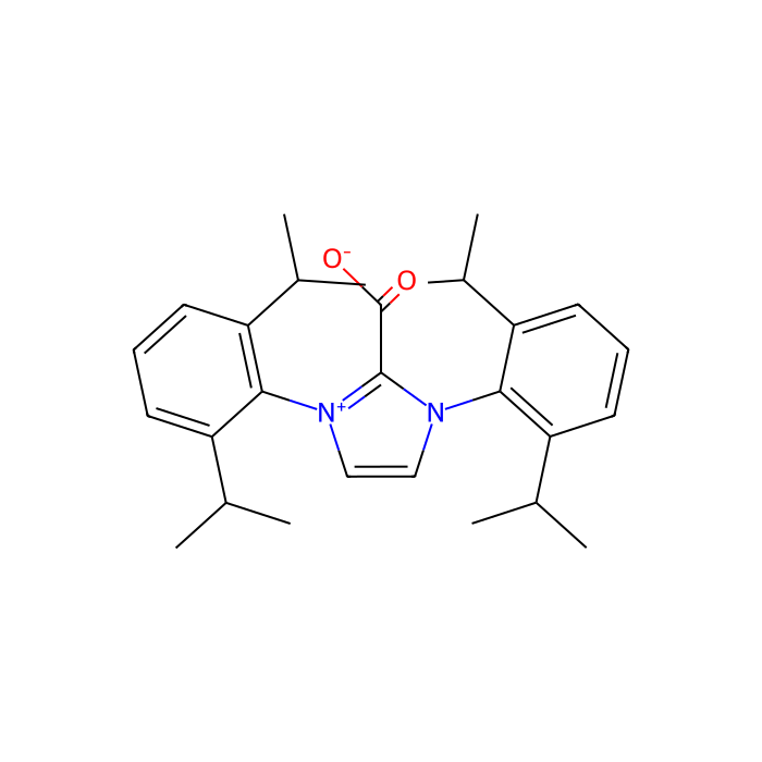 1,3-双(2,6-二异丙基苯基)咪唑鎓-2-羧酸盐