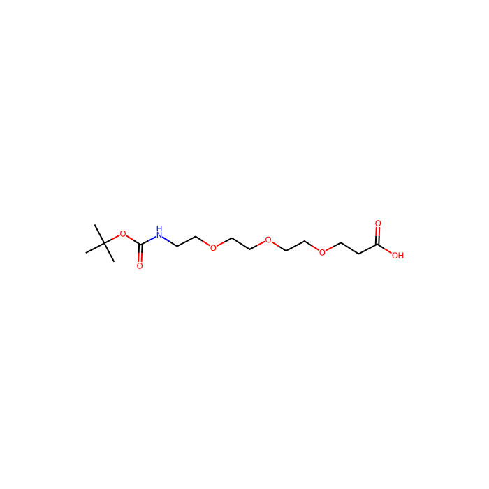 (Boc-氨基)-PEG3-C₂-羧酸