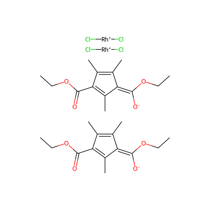 [1,3-双(乙氧羰基)-2,4,5-三甲基环戊二烯-1-基]铑(III)二氯化物二聚体
