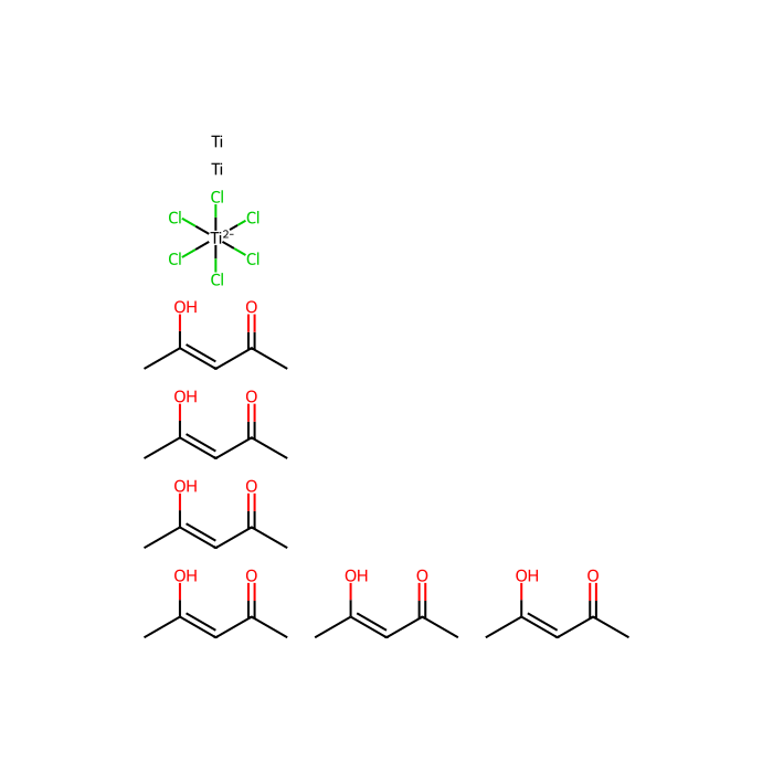 双[三(2,4-乙酰丙酮化)钛(IV)]六氯钛酸(IV)盐
