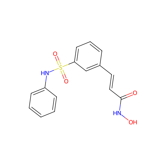 Belinostat (PXD101), 组蛋白去乙酰化酶 1 抑制剂；组蛋白去乙酰化酶 2 抑制剂；组蛋白去乙酰化酶 3 抑制剂；组蛋白去乙酰化酶 4 抑制剂；组蛋白去乙酰化酶 5 抑制剂；组蛋白去乙酰化酶 6 抑制剂；组蛋白去乙酰化酶 7 抑制剂；组蛋白去乙酰化酶 8 抑制剂；组蛋白去乙酰化酶 9 抑制剂