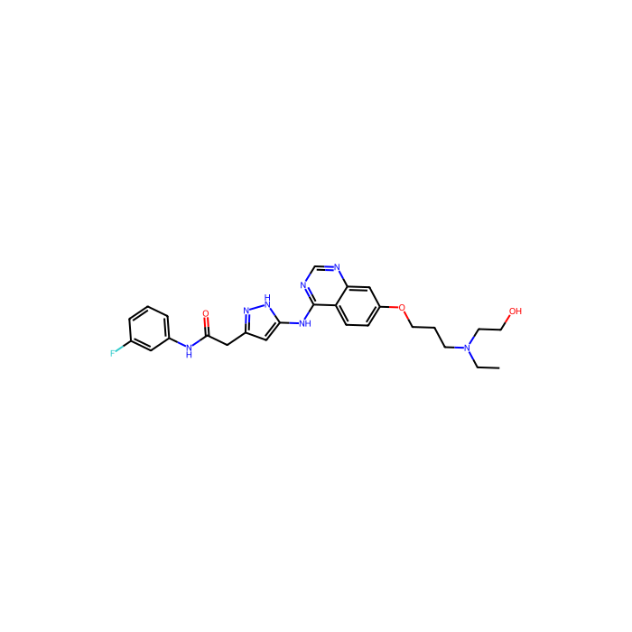Barasertib (AZD1152-HQPA), 极光激酶 B 抑制剂