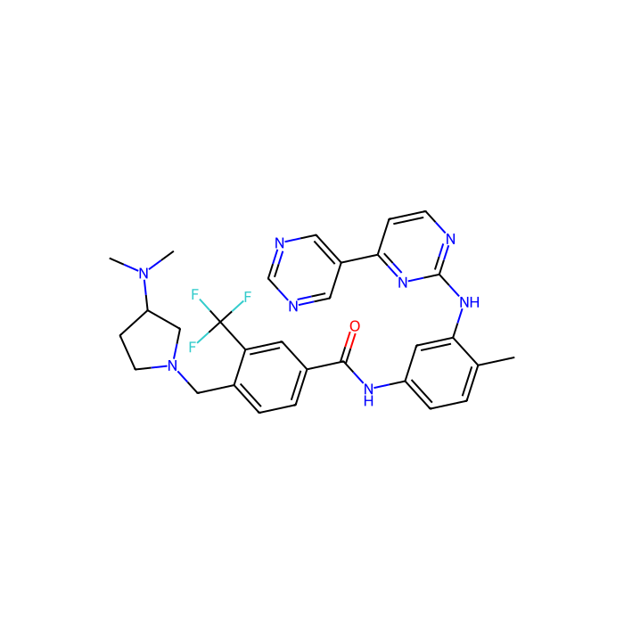 Bafetinib (INNO-406), 酪氨酸蛋白激酶 Lyn 抑制剂