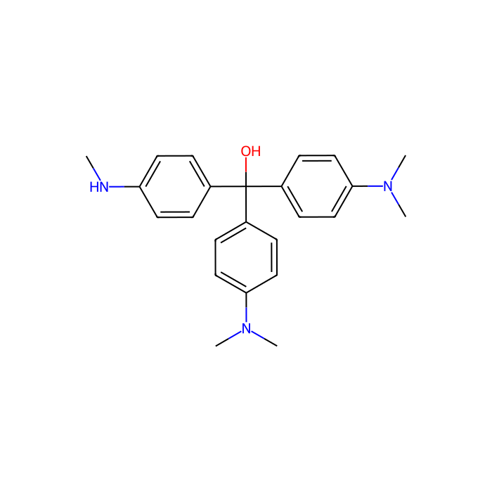 α,α-二[(二甲氨基)苯基]-4-甲氨基苯甲醇