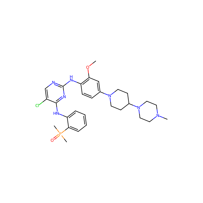 布里加蒂尼(AP26113), 表皮生长因子受体 erbB1 抑制剂