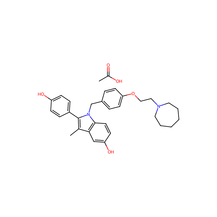 Bazedoxifene acetate, 雌激素受体调节剂