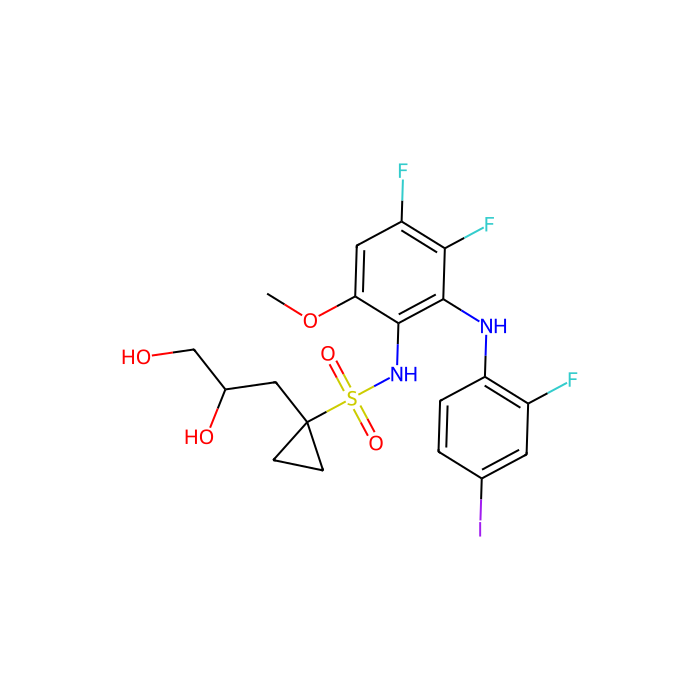 BAY 869766, 丝裂原活化蛋白激酶激酶 1 的变构调节剂；丝裂原活化蛋白激酶激酶 2 的变构调节剂