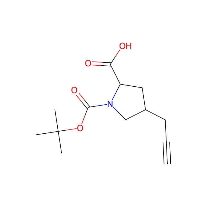 Boc-(R)-4-(2-丙炔基)-L-脯氨酸