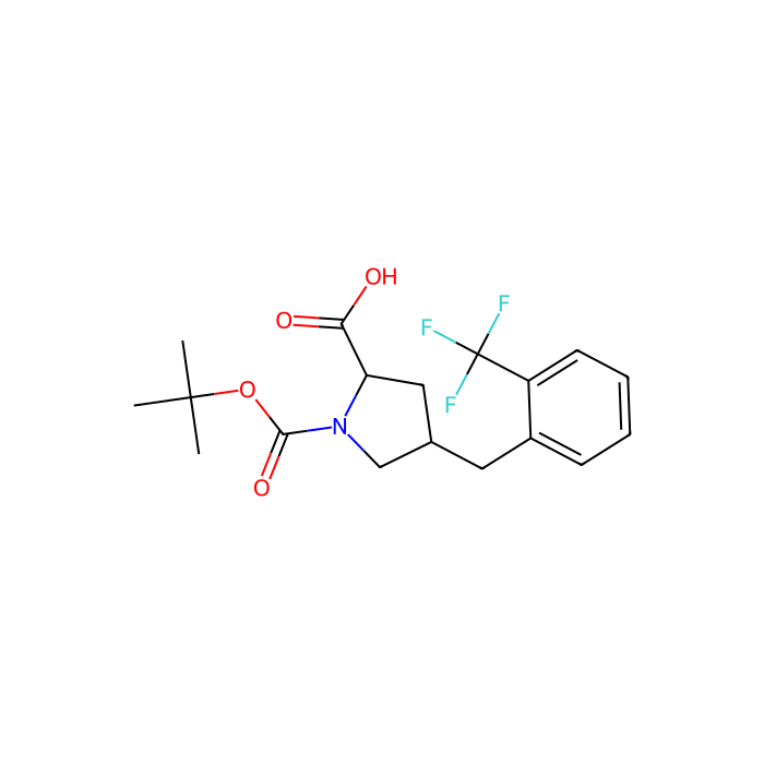 Boc-(R)-4-[2-(三氟甲基)苄基]-L-脯氨酸