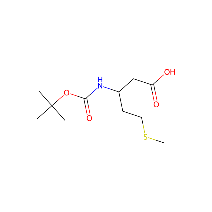 Boc-L-β-高甲硫氨酸