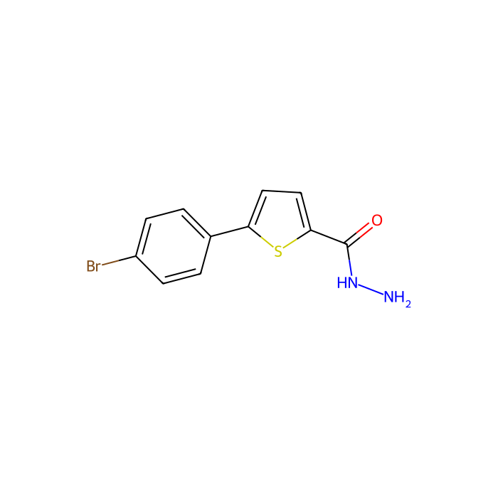 5-(4-溴苯基)噻吩-2-羧酰肼