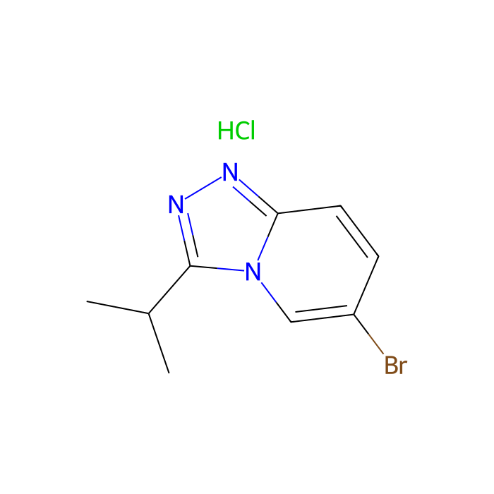 6-溴-3-异丙基-[1,2,4]三唑并[4,3-a]吡啶盐酸盐