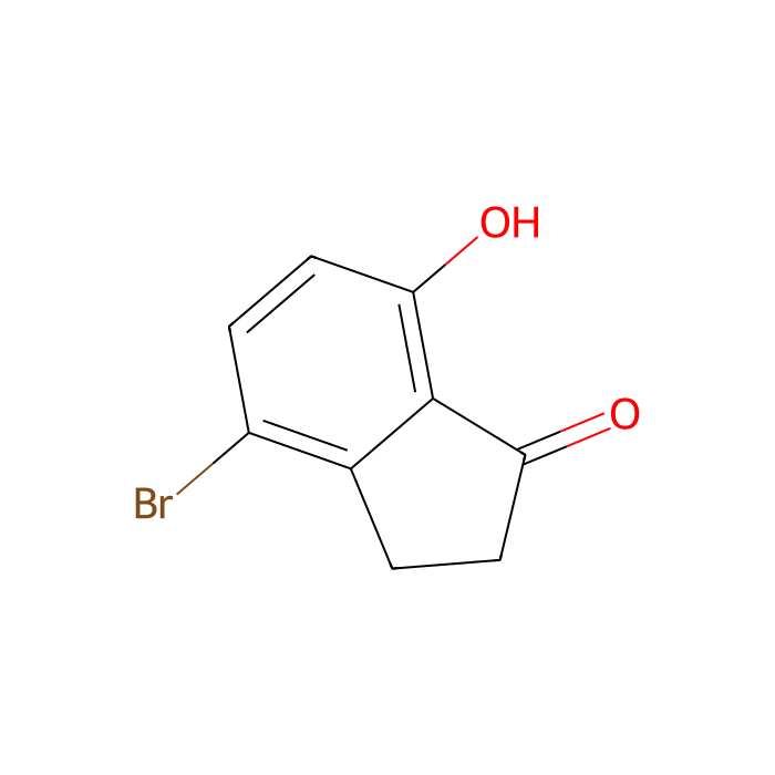 4-溴-7-羟基茚烷-1-酮