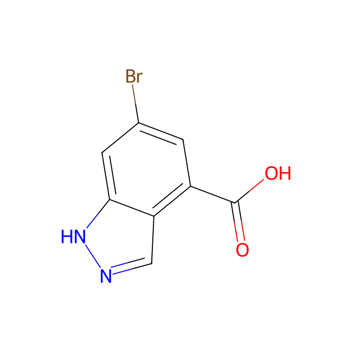 6-溴-1H-吲唑-4-羧酸