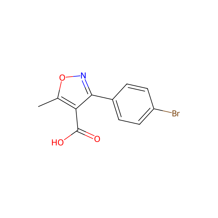 3-(4-溴苯基)-5-甲基异恶唑-4-羧酸