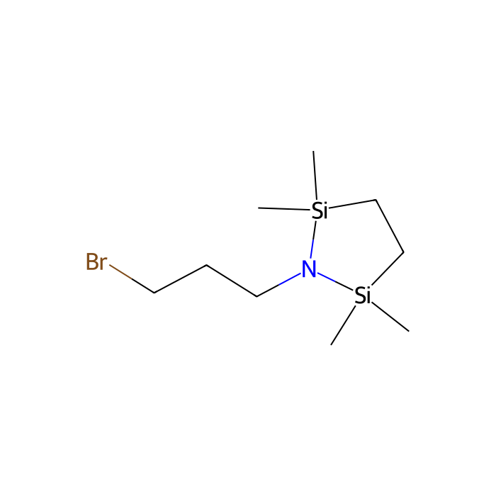 1-(3-溴丙基)-2,2,5,5-四甲基-1-氮杂-2,5-二硅杂环戊烷