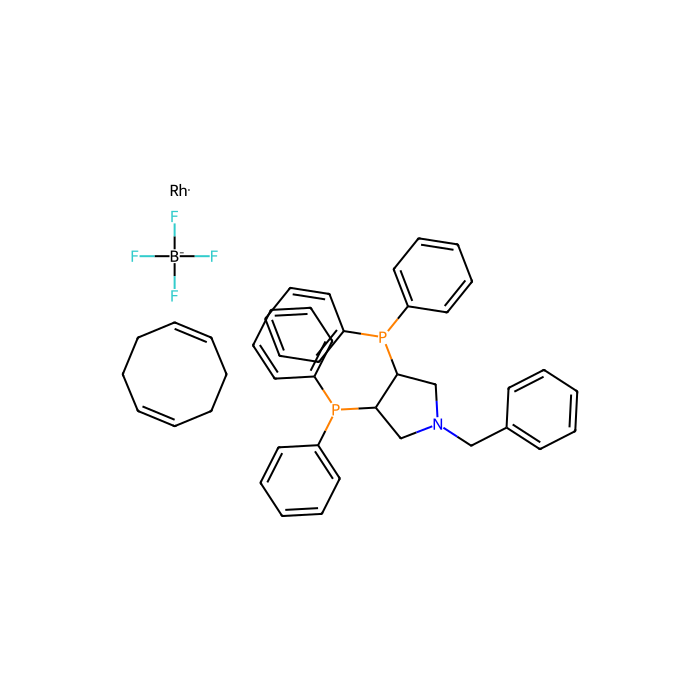 (+)-1-苄基-[(3R,4R)-双(二苯基膦)]吡咯烷(1,5-环辛二烯)铑(I)四氟硼酸盐