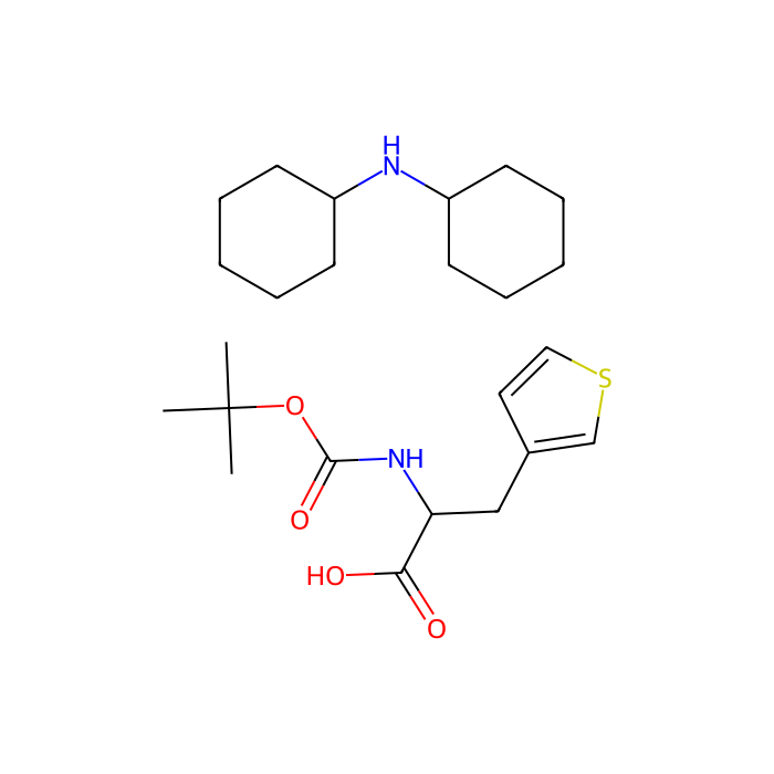 Boc-β-(3-噻吩基)-Ala-OH（二环己基铵）盐
