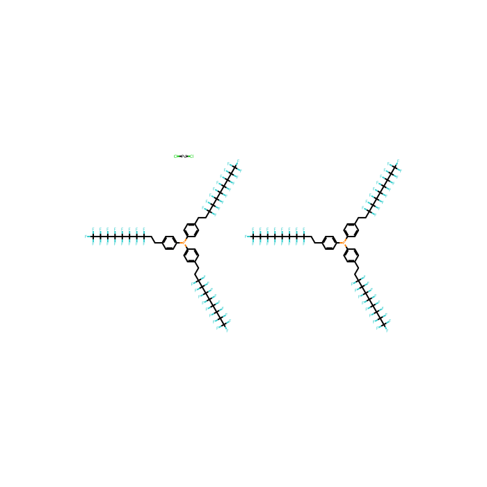 双[三(4-(1H,1H,2H,2H-全氟癸基)苯基)膦]二氯化钯(II)