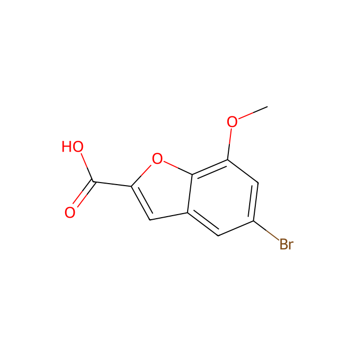5-溴-7-甲氧基-1-苯并呋喃-2-羧酸