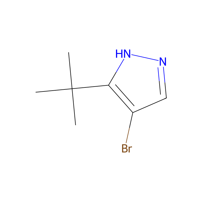 4-溴-3-叔丁基-1H-吡唑