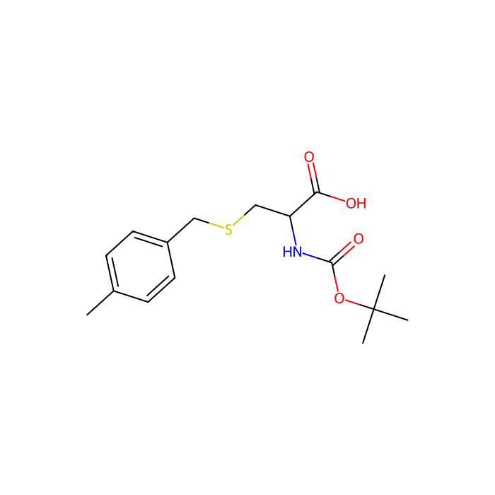 N-叔丁氧羰基-S-(4-甲基苄基)-L-半胱氨酸