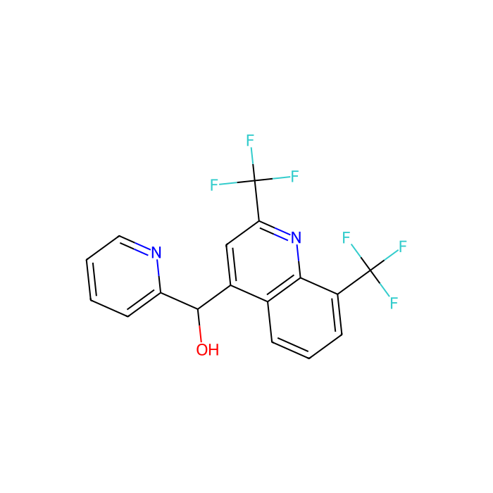 (2,8-双-三氟甲基-喹啉-4-基)-吡啶-2-基-甲醇