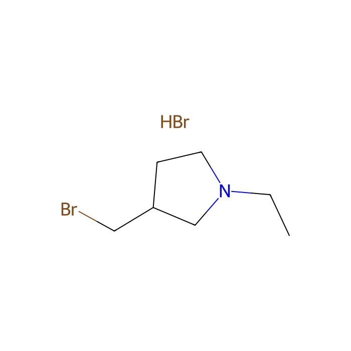 3-(溴甲基)-1-乙基吡咯烷氢溴酸盐