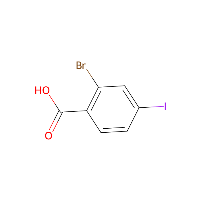 2-溴-4-碘苯甲酸