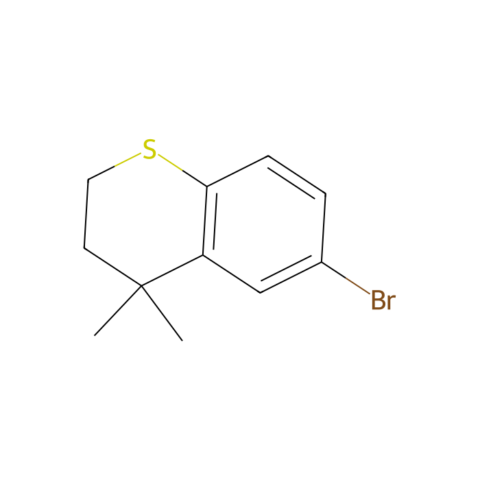 4,4-二甲基-6-溴二氢苯并噻喃