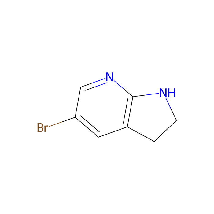 5-溴-2,3-二氢-1H-吡咯并[2,3-b]吡啶
