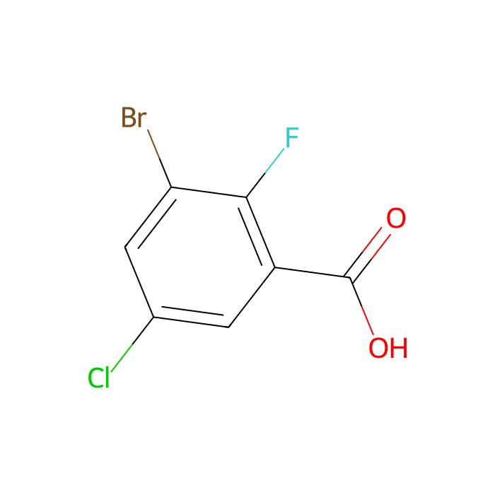 3-溴-5-氯-2-氟苯甲酸