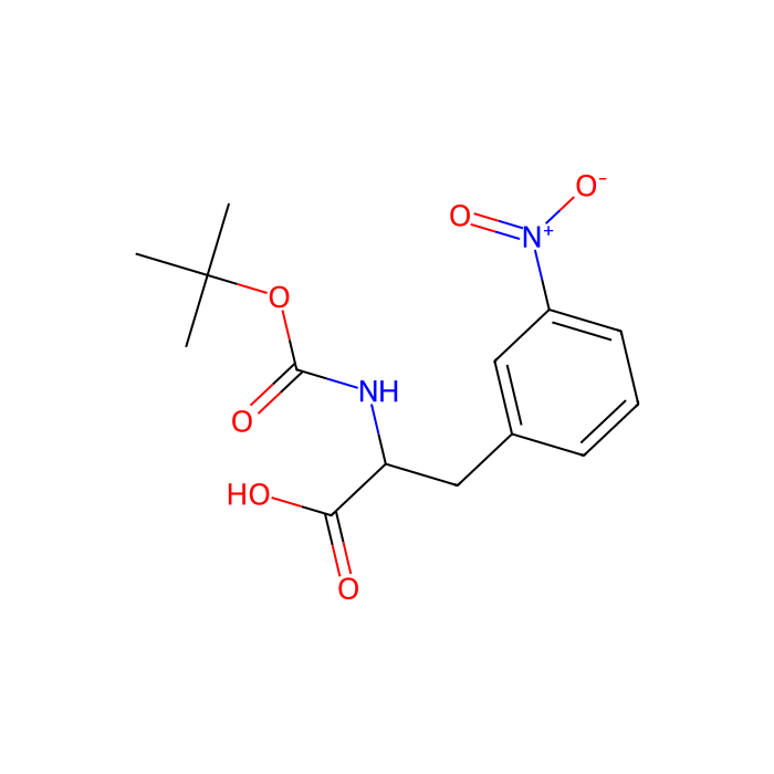N-叔丁氧羰基-L-3-硝基苯丙氨酸