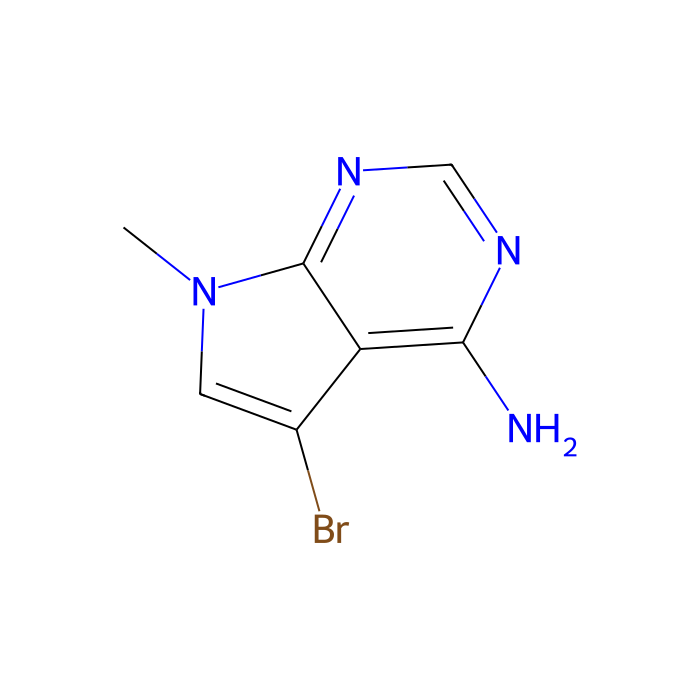 5-溴-7-甲基-7H-吡咯[2,3-d]嘧啶-4-胺