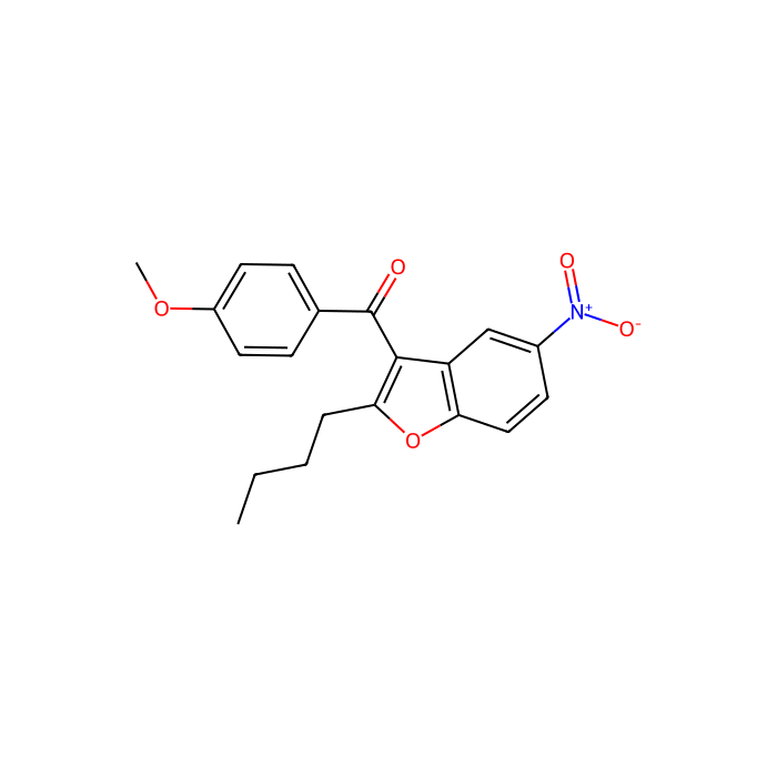 (2-丁基-5-硝基苯并呋喃-3-基)(4-甲氧基苯基)甲酮
