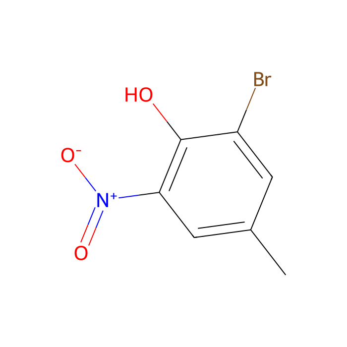 2-溴-4-甲基-6-硝基苯酚