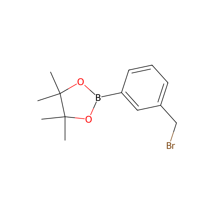 2-(3-(溴甲基)苯基)-4,4,5,5-四甲基-1,3,2-二氧硼杂环戊烷