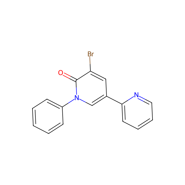 3-溴-1-苯基-5-(吡啶-2-基)-1,2-二氢吡啶-2-酮