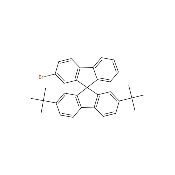 2'-溴-2,7-二叔丁基-9,9'-螺二芴