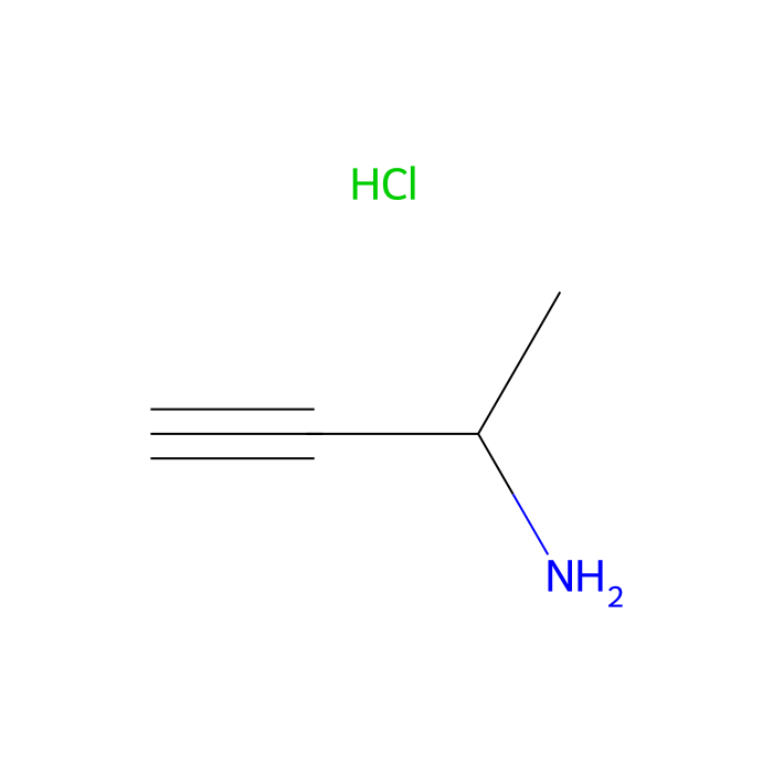 丁-3-炔-2-胺盐酸盐