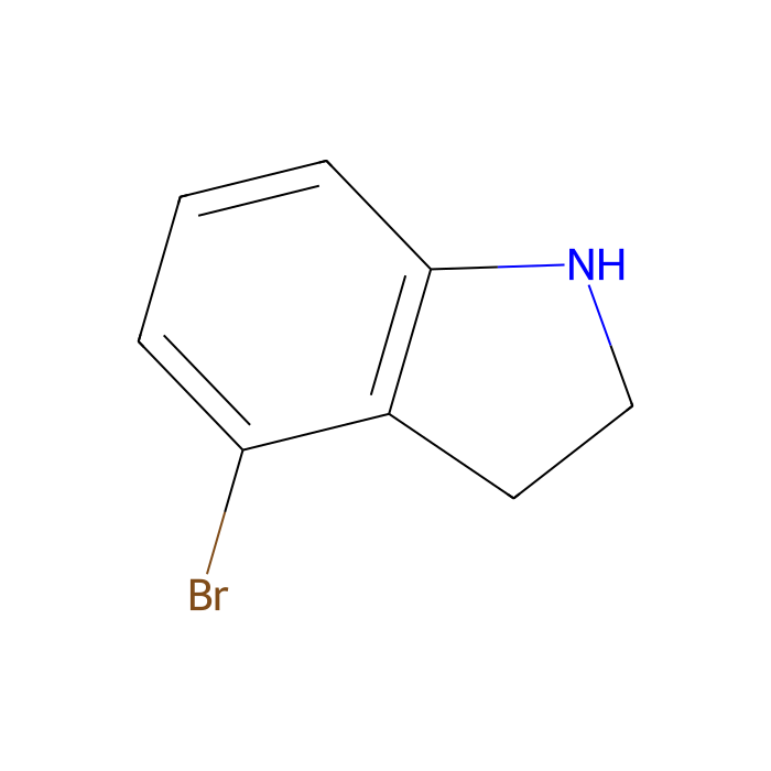 4-溴-2,3-二氢-1H-吲哚