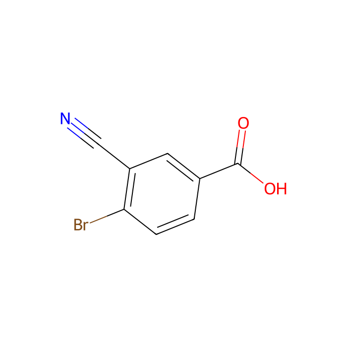 4-溴-3-氰基苯甲酸