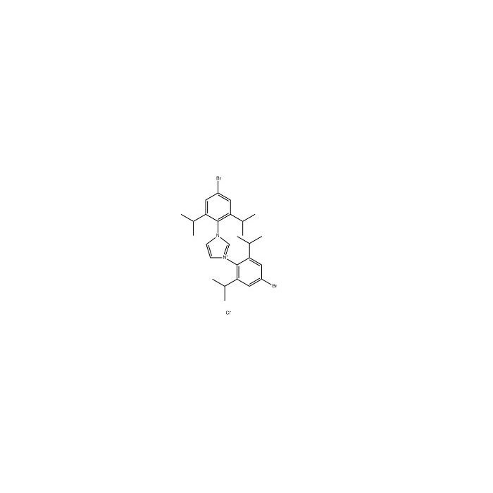 1,3-双(4-溴-2,6-二异丙基苯基)-1H-咪唑-3-鎓氯化物