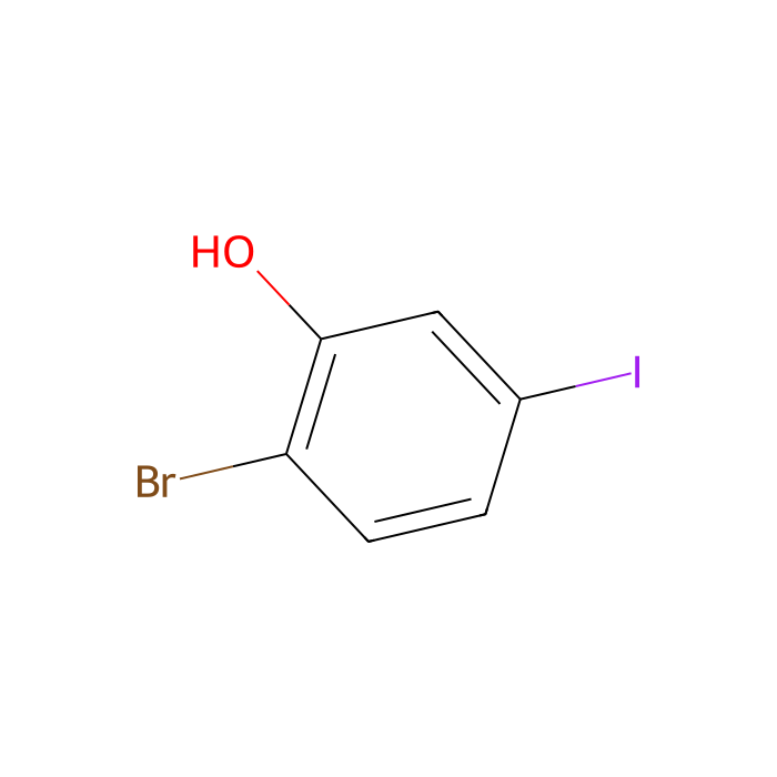 2-溴-5-碘苯酚