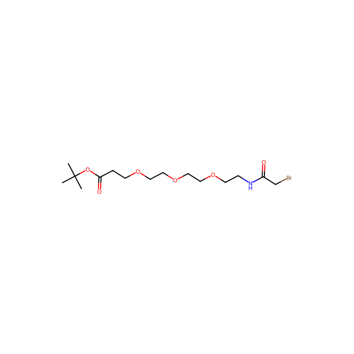 溴乙酰氨基-PEG3-叔丁酯