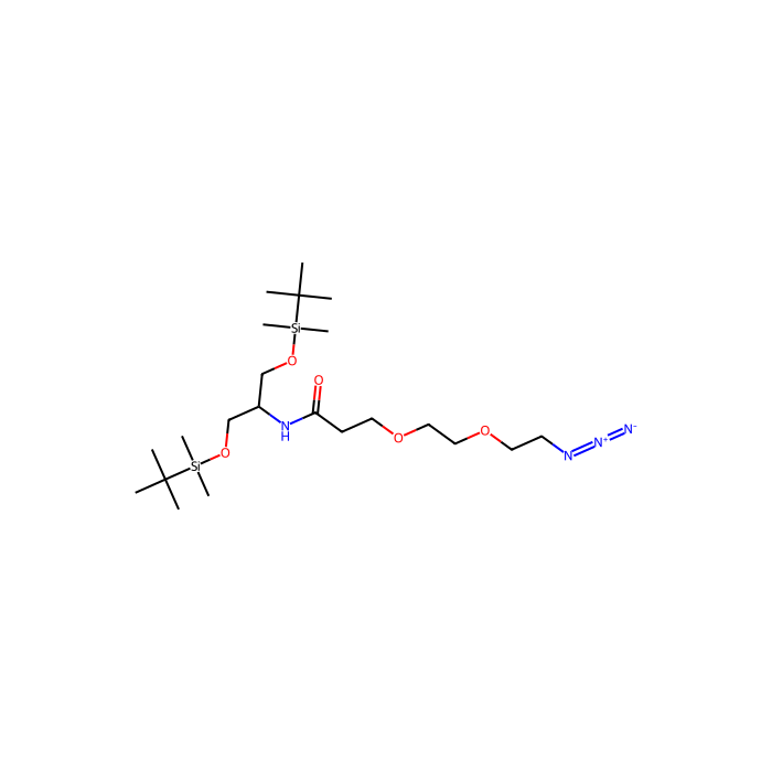2-(叠氮基-PEG2-酰胺基)-1,3-双(叔丁基二甲基硅烷氧基)丙烷