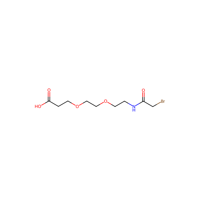 Bromoacetamido-PEG2-C2-acid