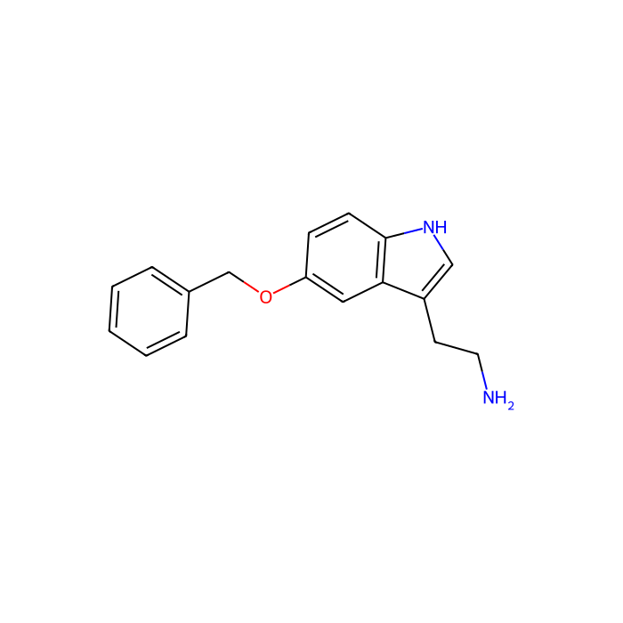 5-benzyloxytryptamine, 5-HT 6 受体激动剂；TRPM8 通道阻断剂